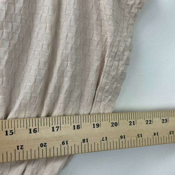 NWT Free People Beach Women's XS Belted Wide Leg Jumpsuit Neutral Beige V-Neck - Picture 7 of 16